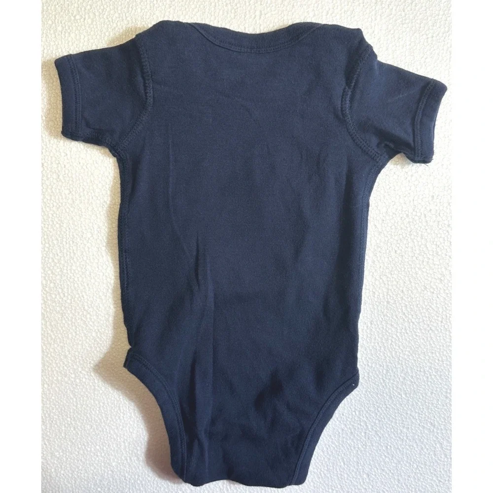 Outer‎ 0-3M Seattle Seahawks Navy Blue Football Onesie Baby Bodysuit NFL